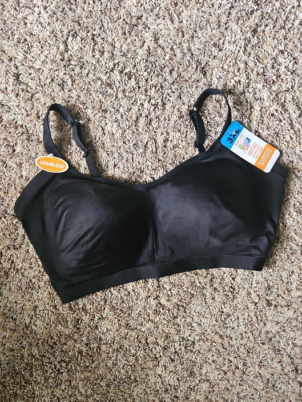 Warner's Blissful Benefits Wireless Lightly Lined Bra 3XL